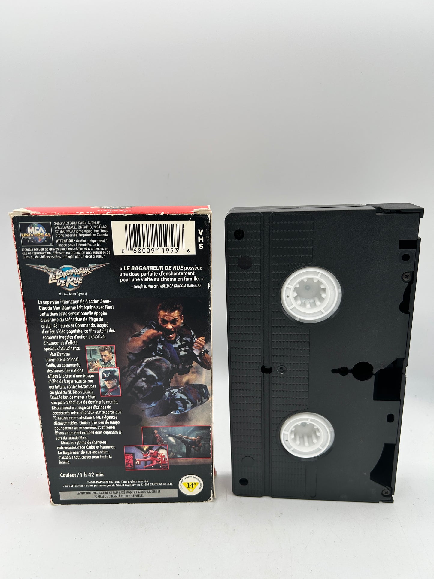 FiLM VHS FRANCAiS | LE BAGARREUR DE RUE [STREET FiGHTER]