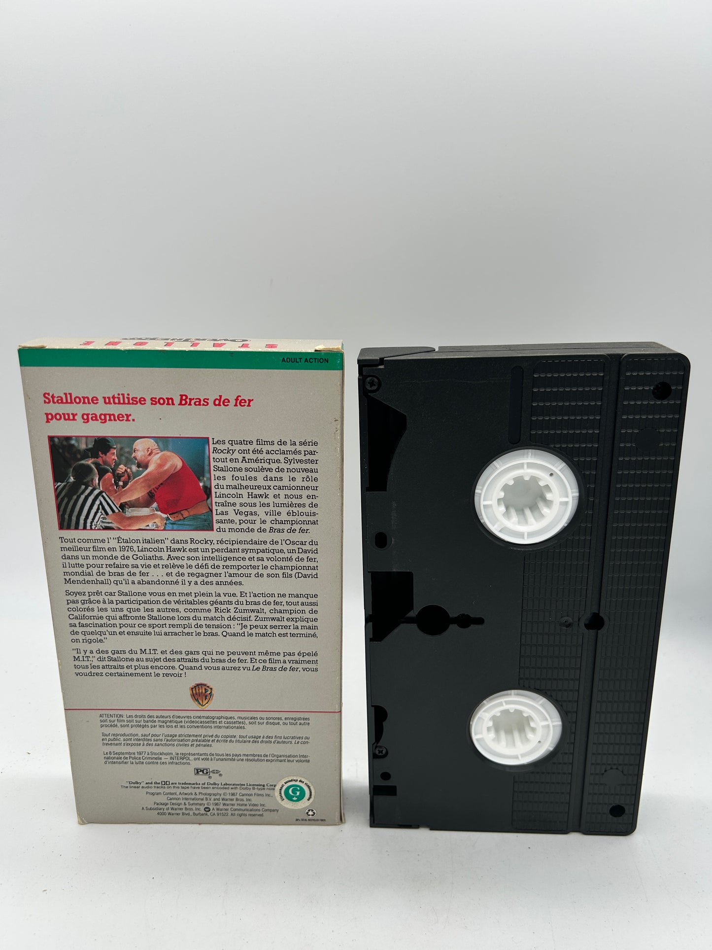 FiLM VHS FRANCAiS | LE BRAS DE FER [OVER THE TOP]