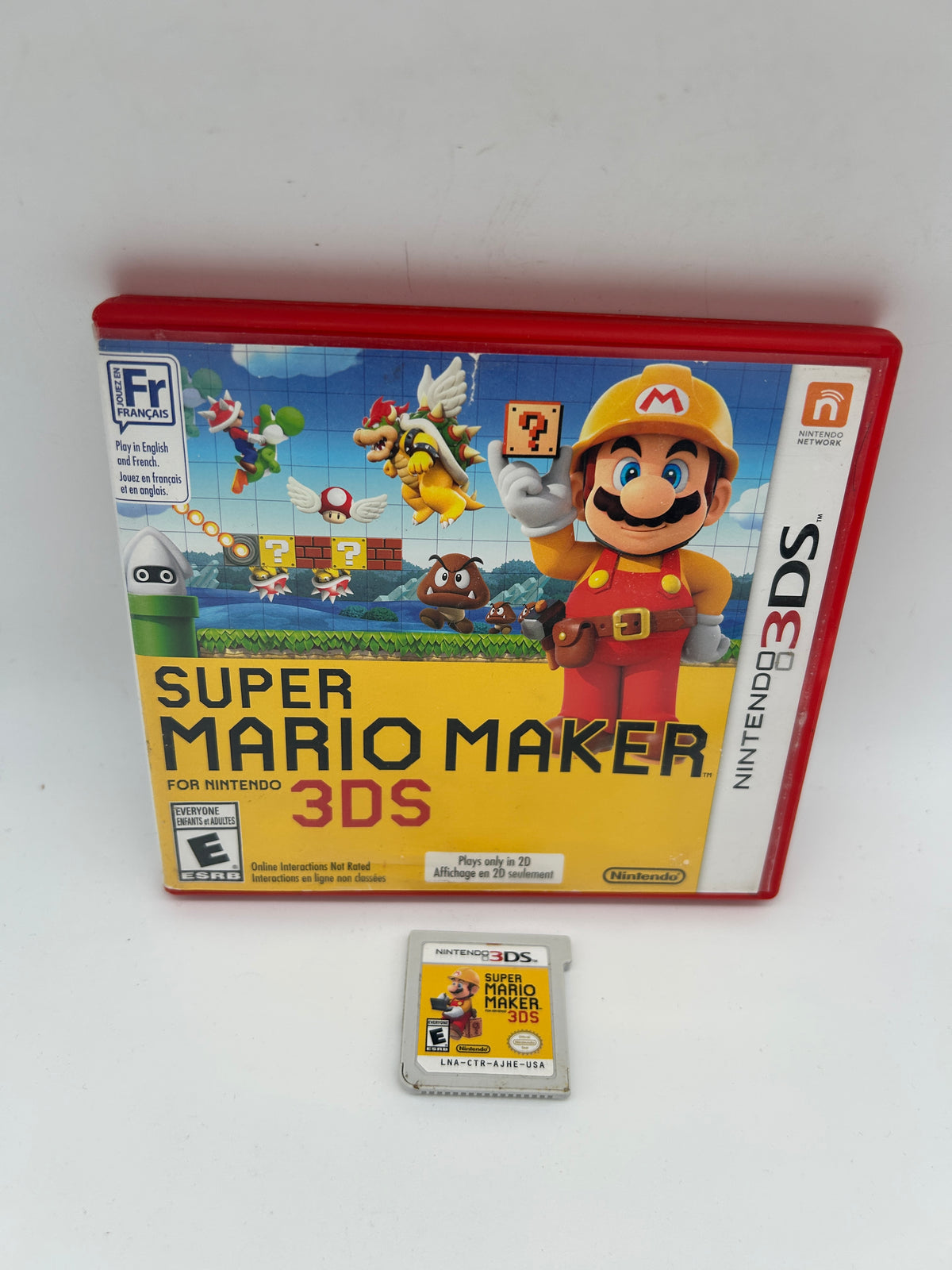 PiXEL-RETRO.COM : NINTENDO 3DS (3DS) COMPLET IN BOX MANUAL GAME NTSC SUPER MARIO MAKER
