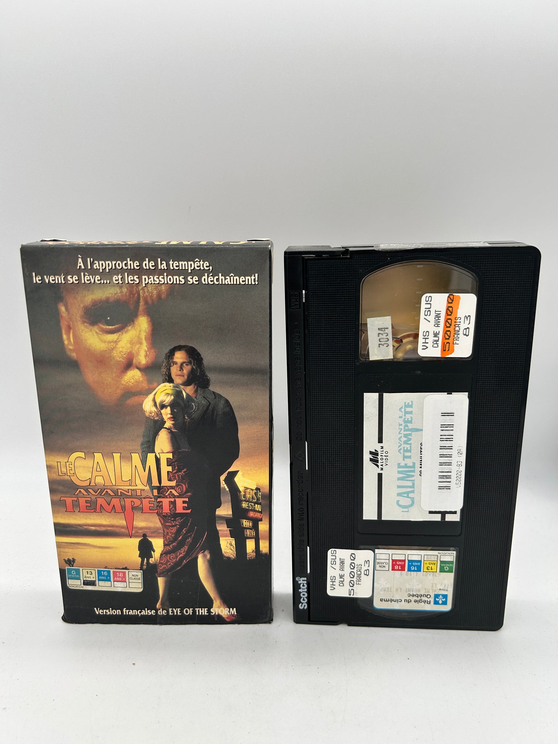 FiLM VHS FRANCAiS | LE CALME AVANT LA TEMPETE [EYE OF THE STORM]