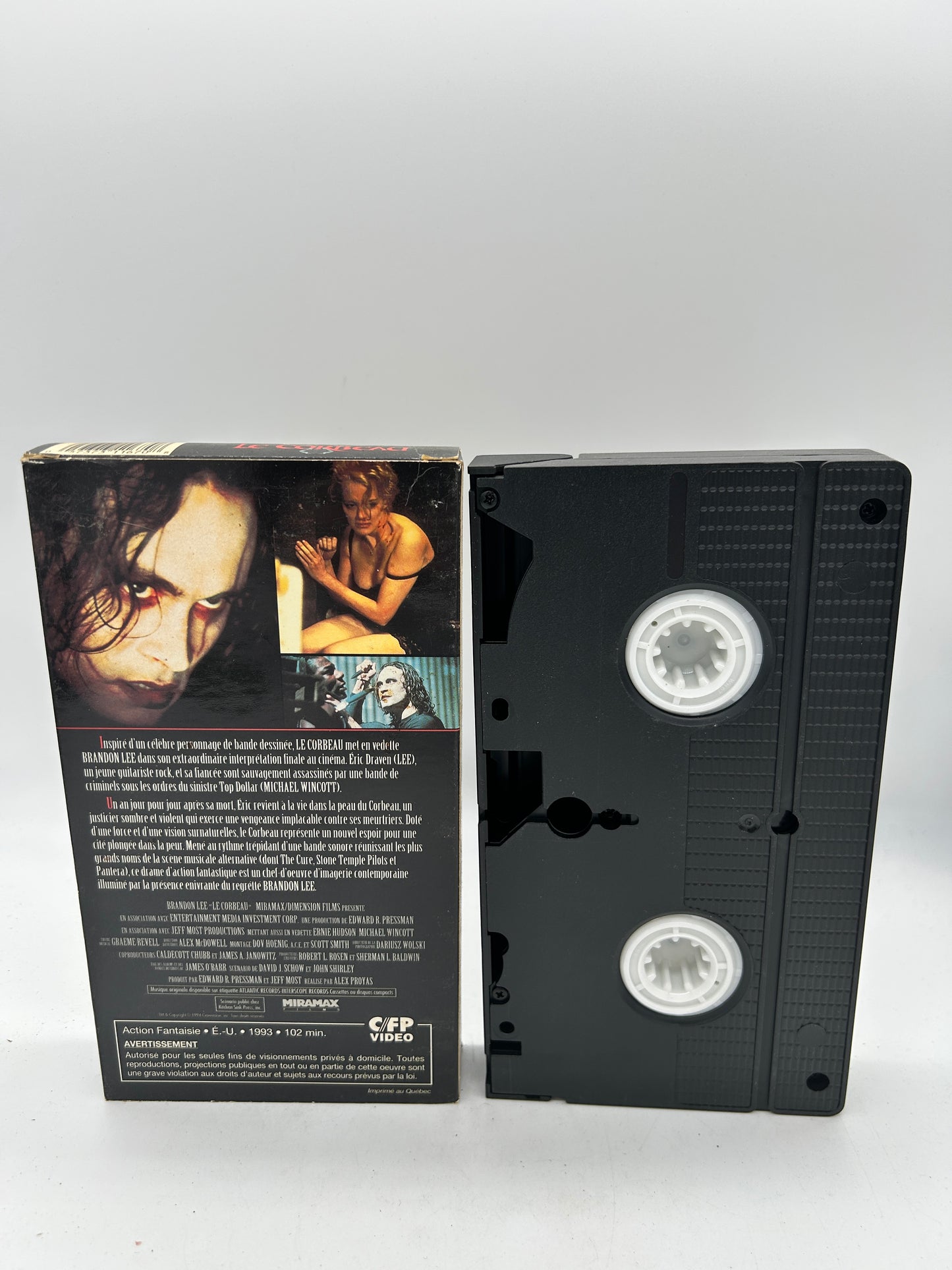FiLM VHS FRANCAiS | LE CORBEAU [THE CROW]