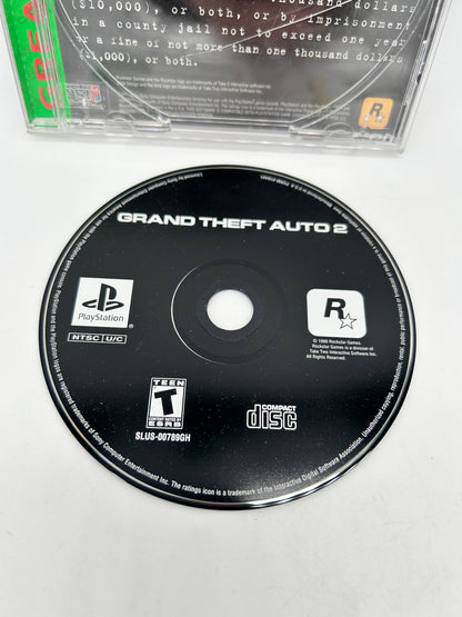 SONY PLAYSTATiON [PS1] | GRAND THEFT AUTO 2 | GREATEST HiTS