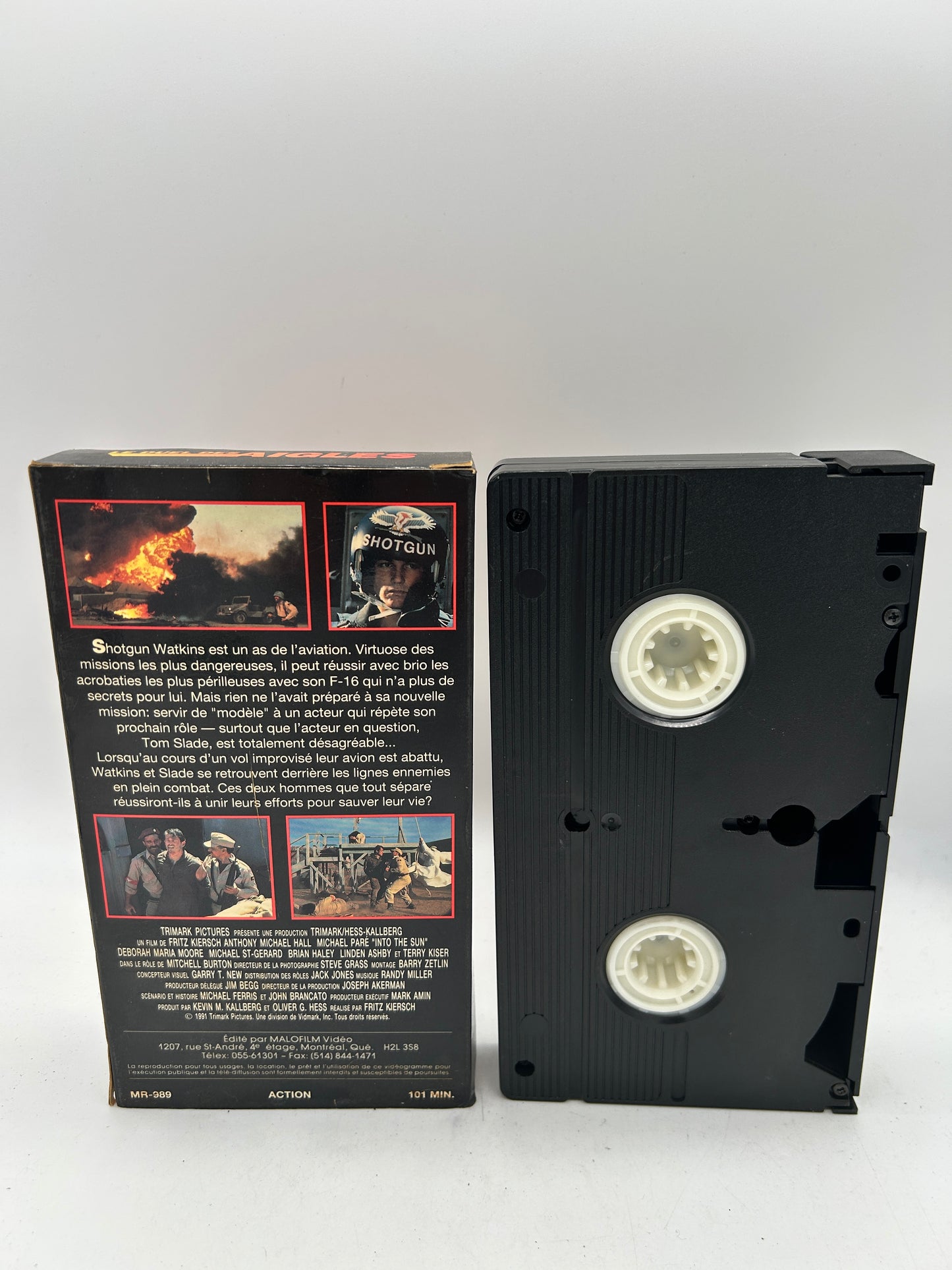 FiLM VHS FRANCAiS | LE DUEL DES AiGLES [iNTO THE SUN]