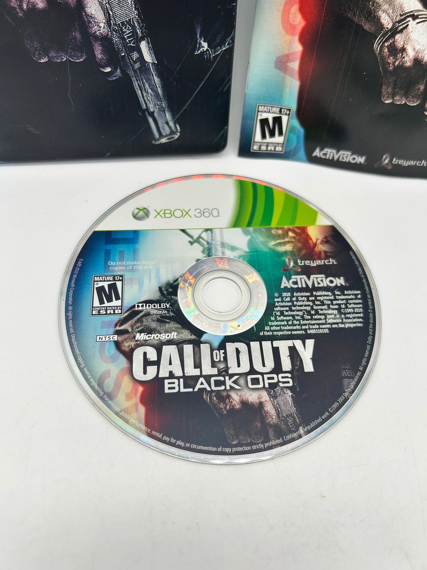 MICROSOFT XBOX 360 | CALL OF DUTY BLACK OPS | STEELBOOK LIMITED EDITION