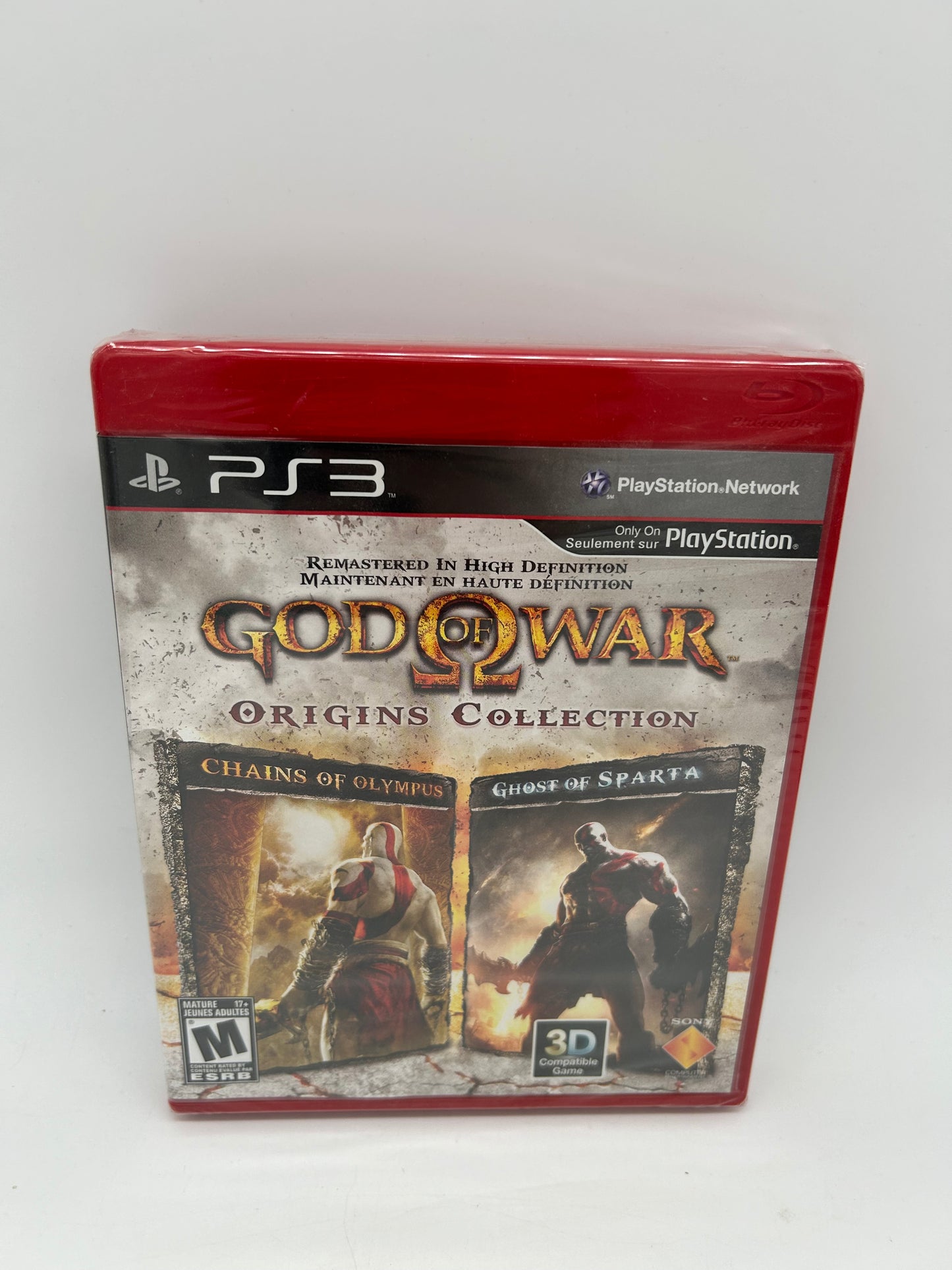 PiXEL-RETRO.COM : SONY PLAYSTATION 3 (PS3) COMPLET CIB BOX MANUAL GAME NTSC GOD OF WAR ORIGINS COLLECTION