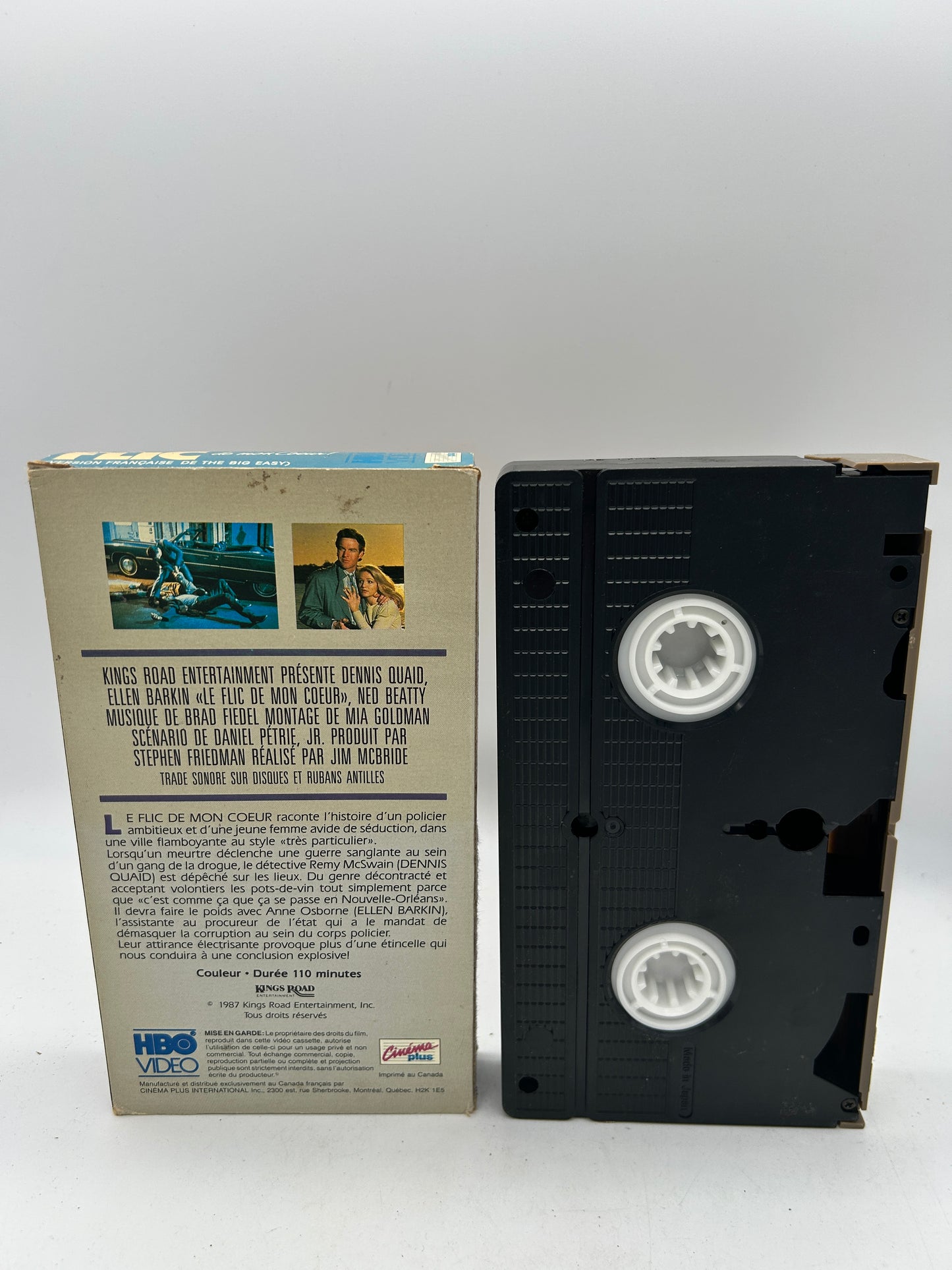 FiLM VHS FRANCAiS | LE FLiC DE MON COEUR [THE BiG EASY]