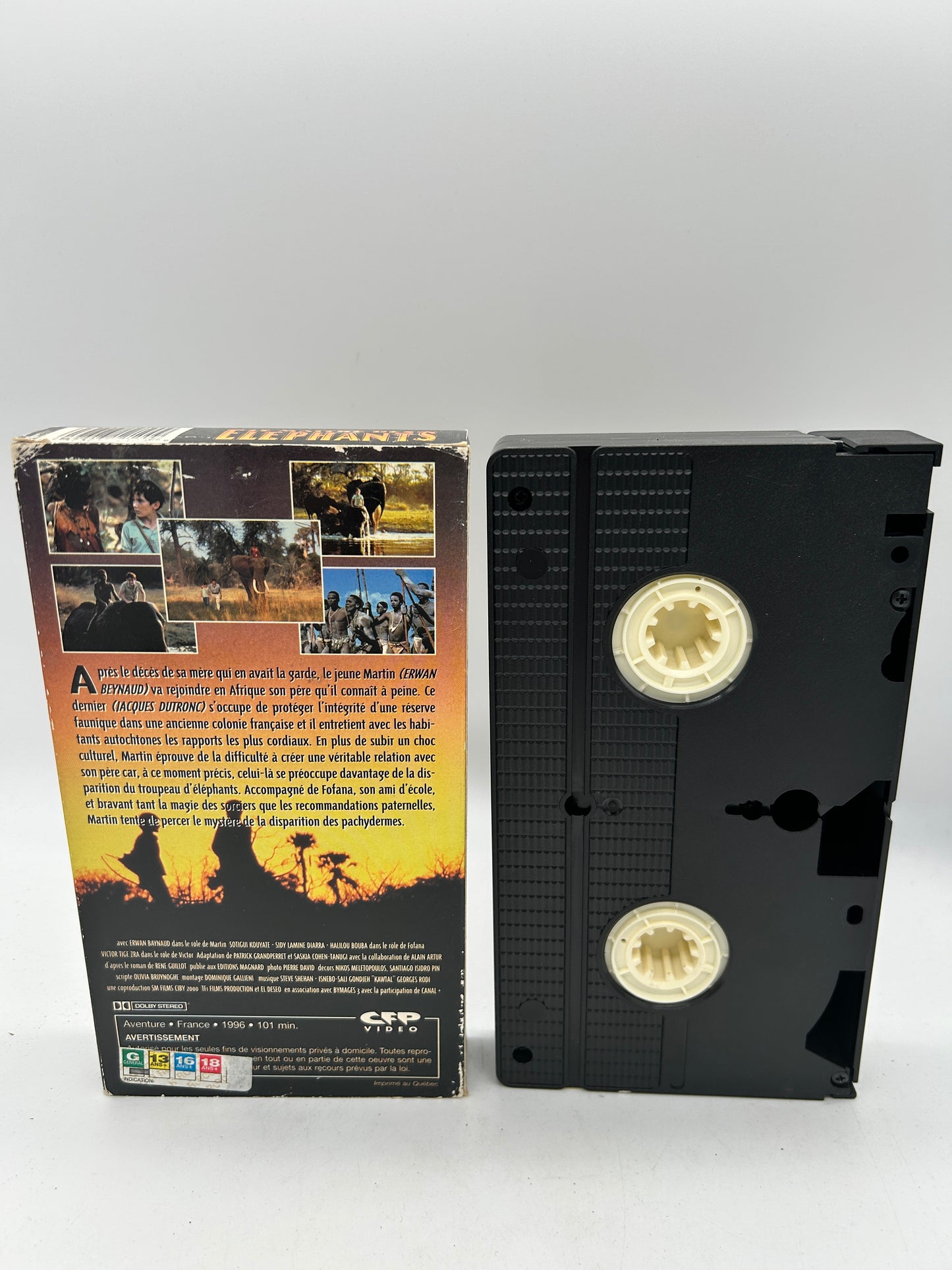 FiLM VHS FRANCAiS | LE MAiTRE DES ELEPHANTS