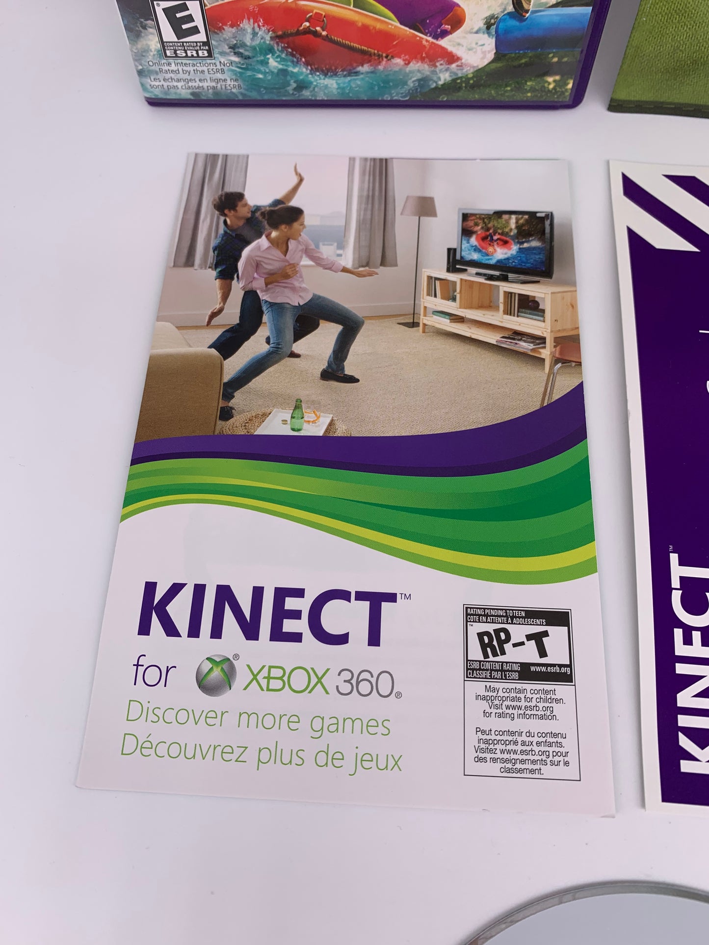 MiCROSOFT XBOX 360 | KiNECT ADVENTURE & SENSOR | MODEL : 1414