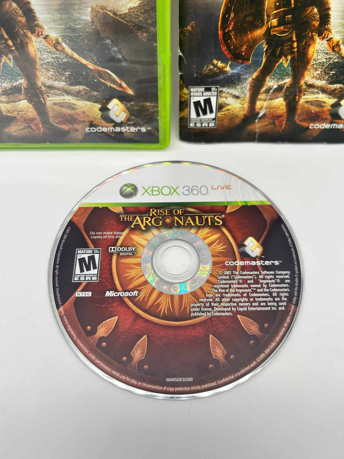 MiCROSOFT XBOX 360 | RiSE OF THE ARGONAUTS