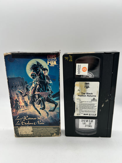 FiLM VHS FRANCAiS | LE RETOUR DE L'ETALON NOiR [THE BLACK STALLiON RETURNS]