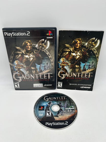 PiXEL-RETRO.COM : SONY PLAYSTATION 2 (PS2) COMPLET CIB BOX MANUAL GAME NTSC GAUNTLET SEVEN SORROWS