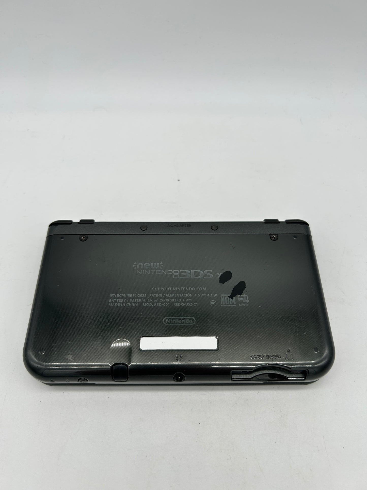 NiNTENDO 3DS NEW XL CONSOLE MODEL NOiR | RED-001