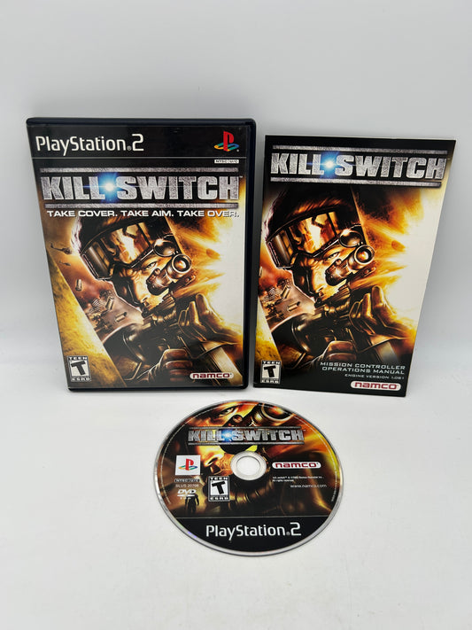 PiXEL-RETRO.COM : SONY PLAYSTATION 2 (PS2) COMPLET CIB BOX MANUAL GAME NTSC KILL SWITCH