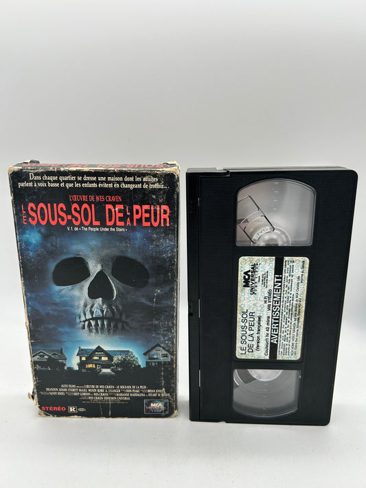 FiLM VHS FRANCAiS | LE SOUS-SOL DE LA PEUR [THE PEOPLE UNDER THE STAiRS]
