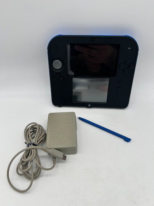 PiXEL-RETRO.COM : nintendo 2DS 3ds electric blue and black FTR-001