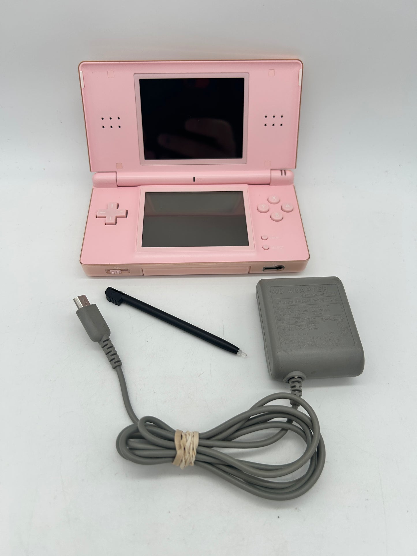 PiXEL-RETRO.COM : NINTENDO DS LITE ORIGINAL VERSION NTSC CORAL PINK USG-001