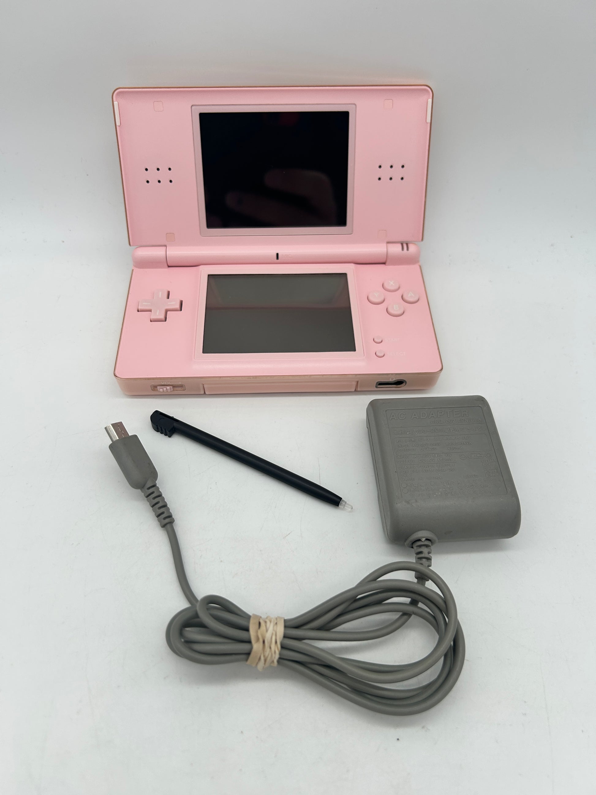 PiXEL-RETRO.COM : NINTENDO DS LITE ORIGINAL VERSION NTSC CORAL PINK USG-001