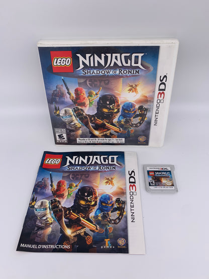 PiXEL-RETRO.COM : NINTENDO 3DS (3DS) COMPLETE CIB BOX MANUAL GAME NTSC LEGO NINJAGO SHADOW OF RONIN
