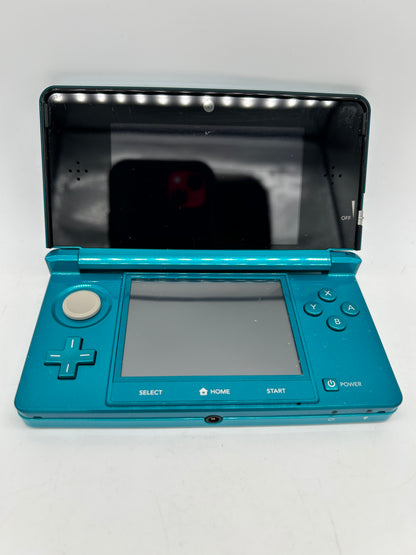 NiNTENDO 3DS CONSOLE | AQUA BLUE MODEL CTR-001(USA)