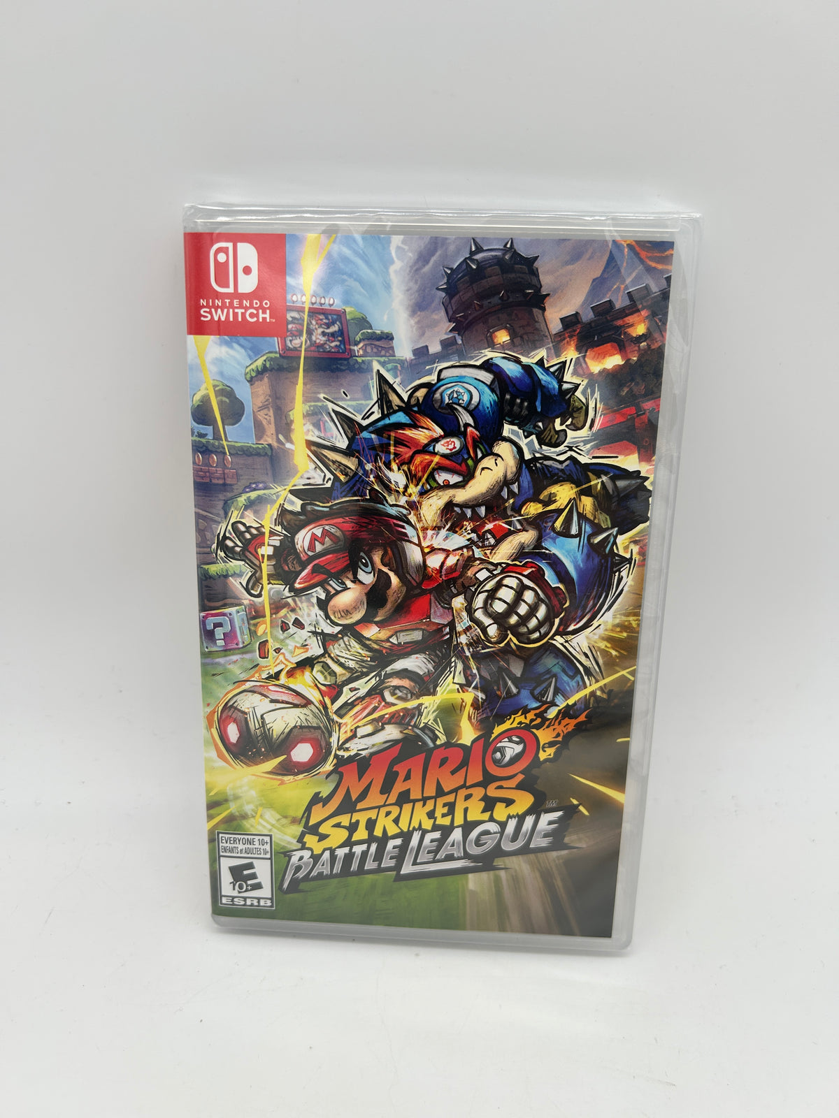 PiXEL-RETRO.COM : NINTENDO SWITCH NEW SEALED IN BOX COMPLETE MANUAL GAME NTSC MARIO STRIKERS BATTLE LEAGUE