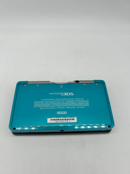 NiNTENDO 3DS CONSOLE | AQUA BLUE MODEL CTR-001(USA)