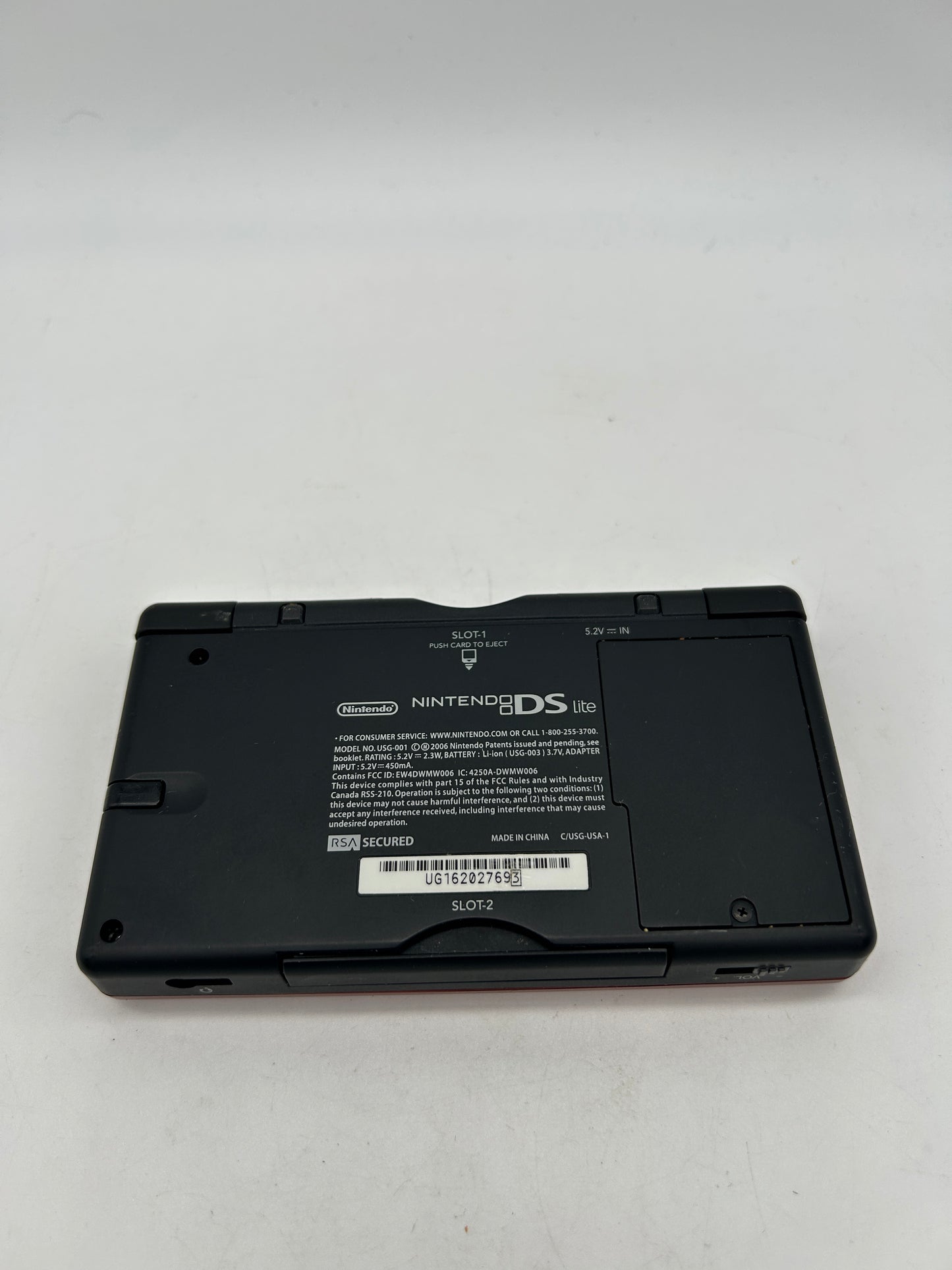 NINTENDO DS LiTE CONSOLE | METALLIC RED MODEL USG-001