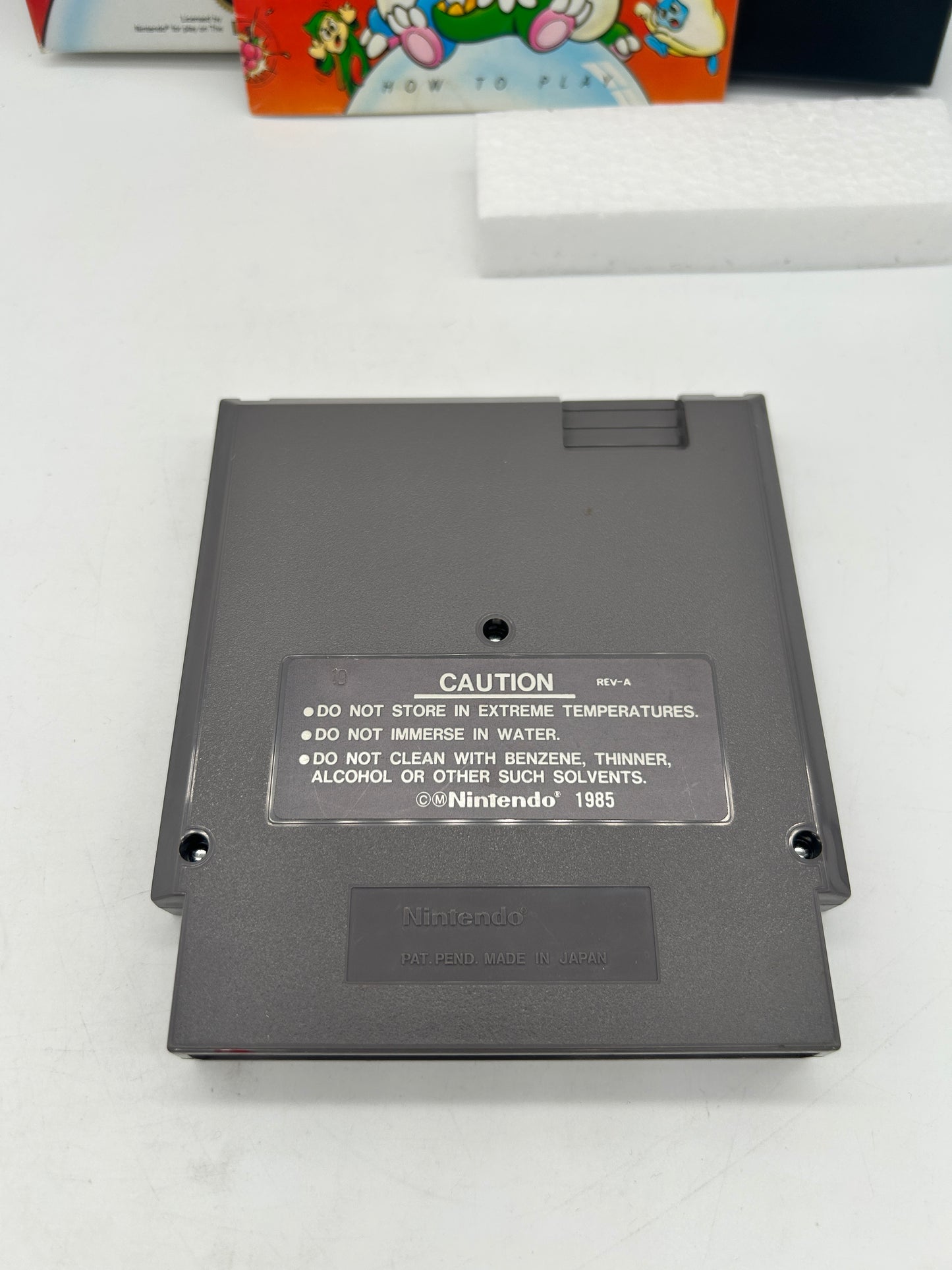 NiNTENDO [NES] ORiGiNAL | BUBBLE BOBBLE