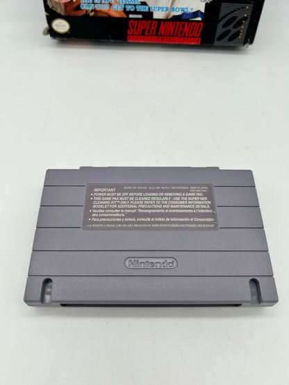 SUPER NiNTENDO [SNES] | TECMO SUPER BOWL