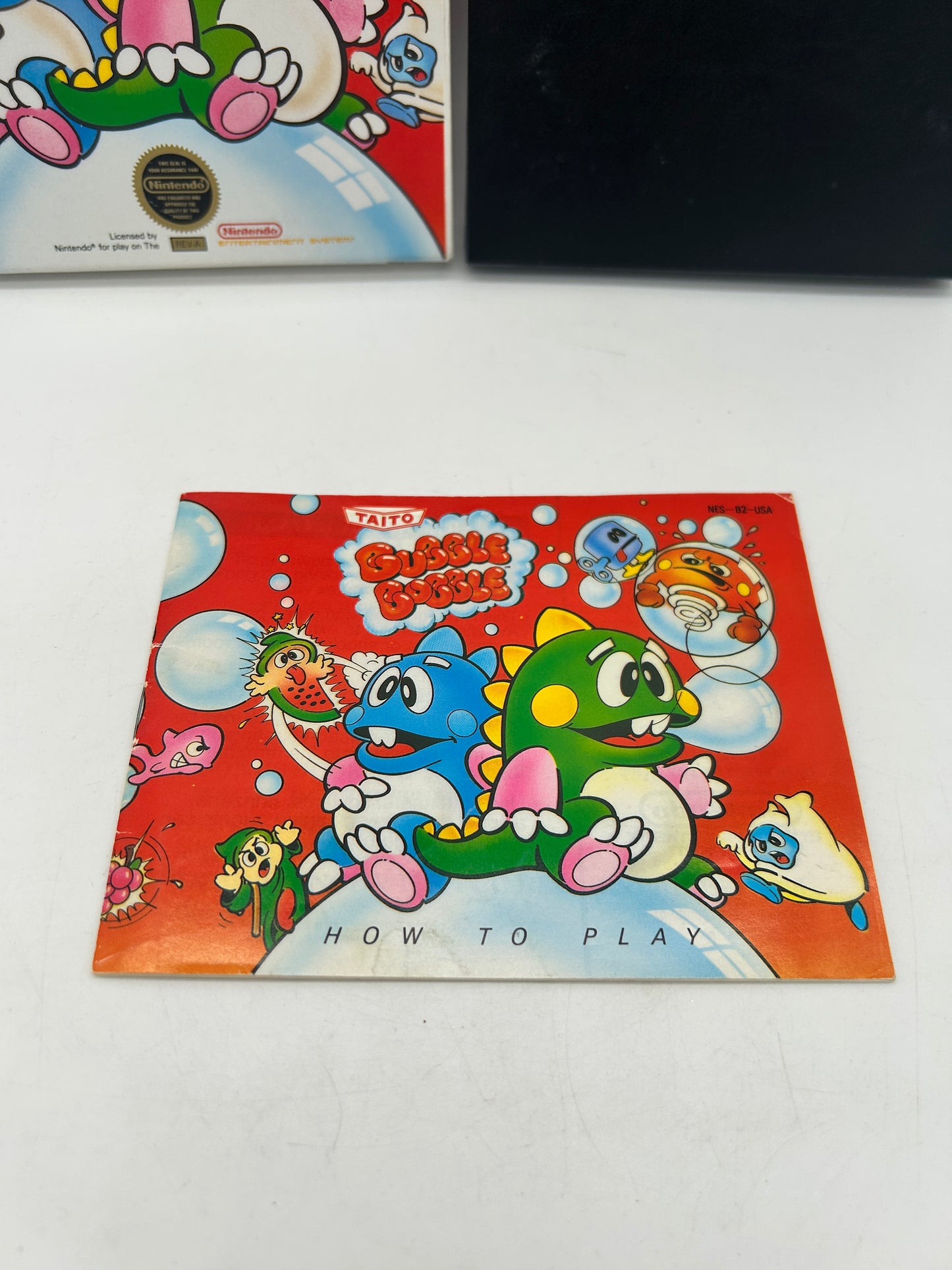 NiNTENDO [NES] ORiGiNAL | BUBBLE BOBBLE