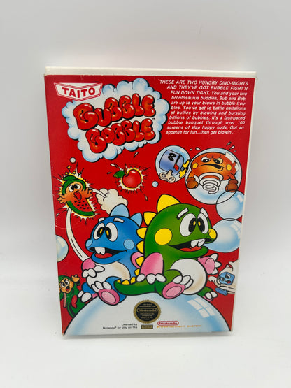 NiNTENDO [NES] ORiGiNAL | BUBBLE BOBBLE