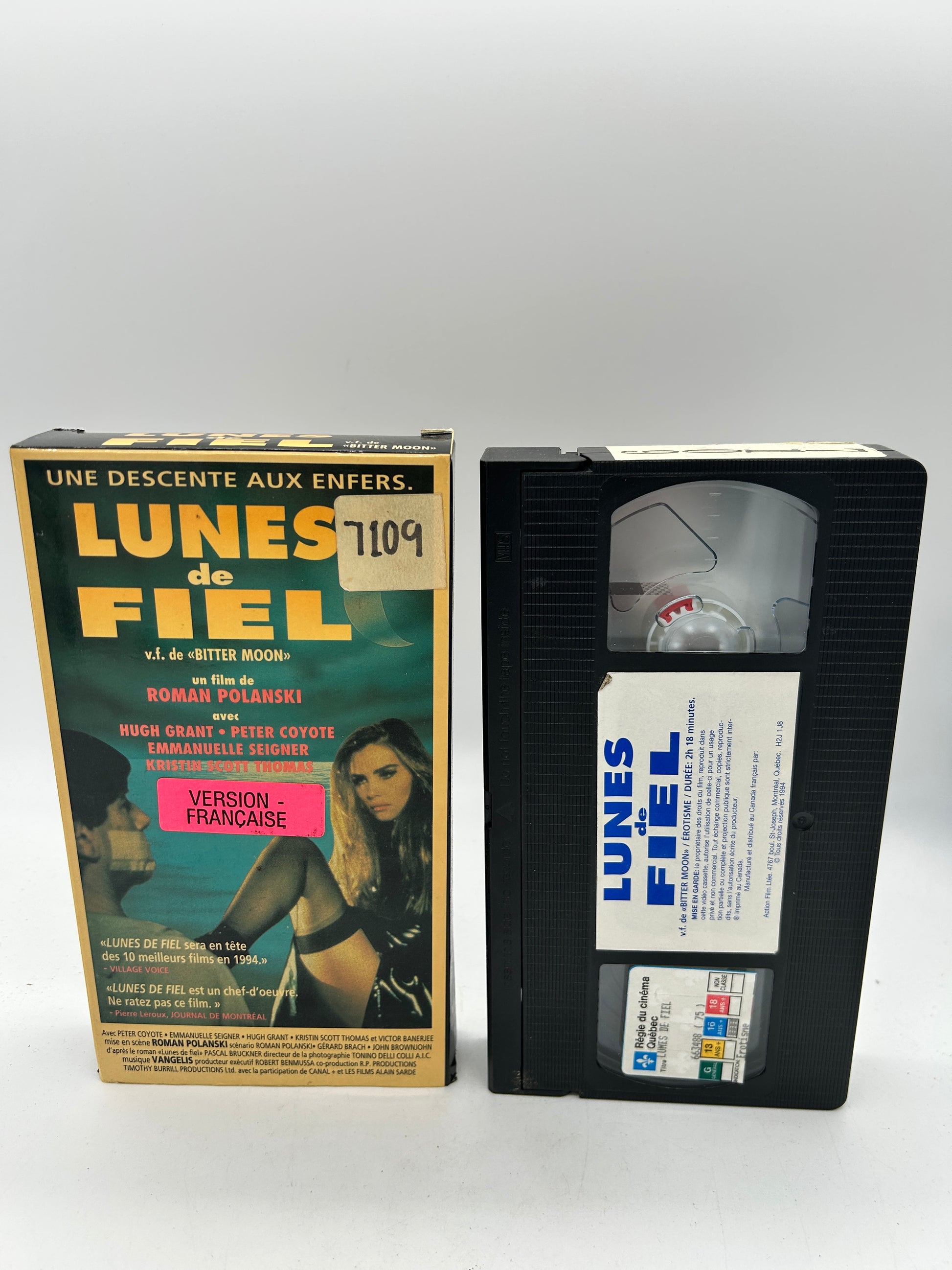 FiLM VHS FRANCAiS | LUNES DE FiEL [BiTTER MOON]