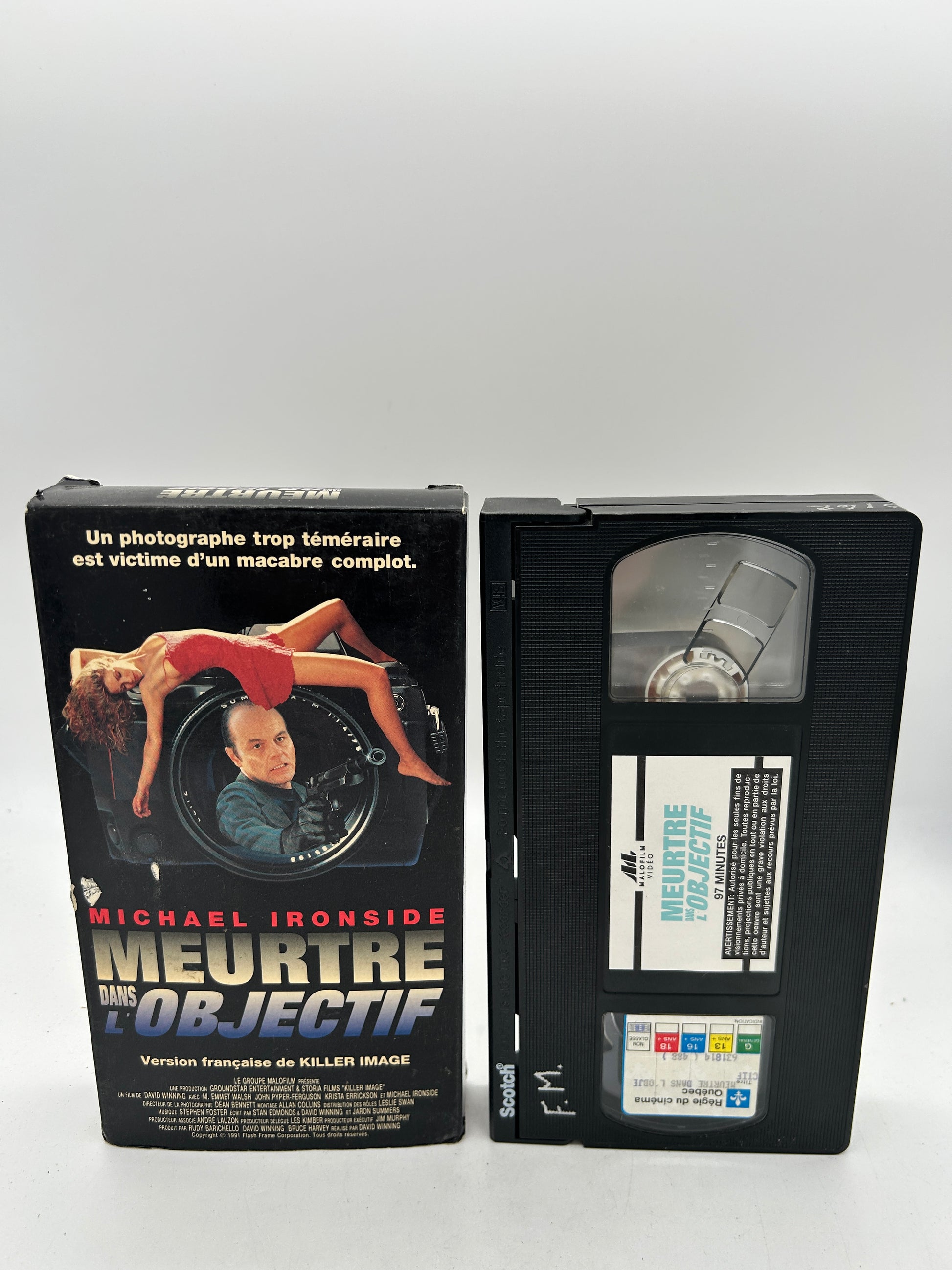 FiLM VHS FRANCAiS | MEURTRE DANS L'OBJECTiF [KiLLER iMAGE]