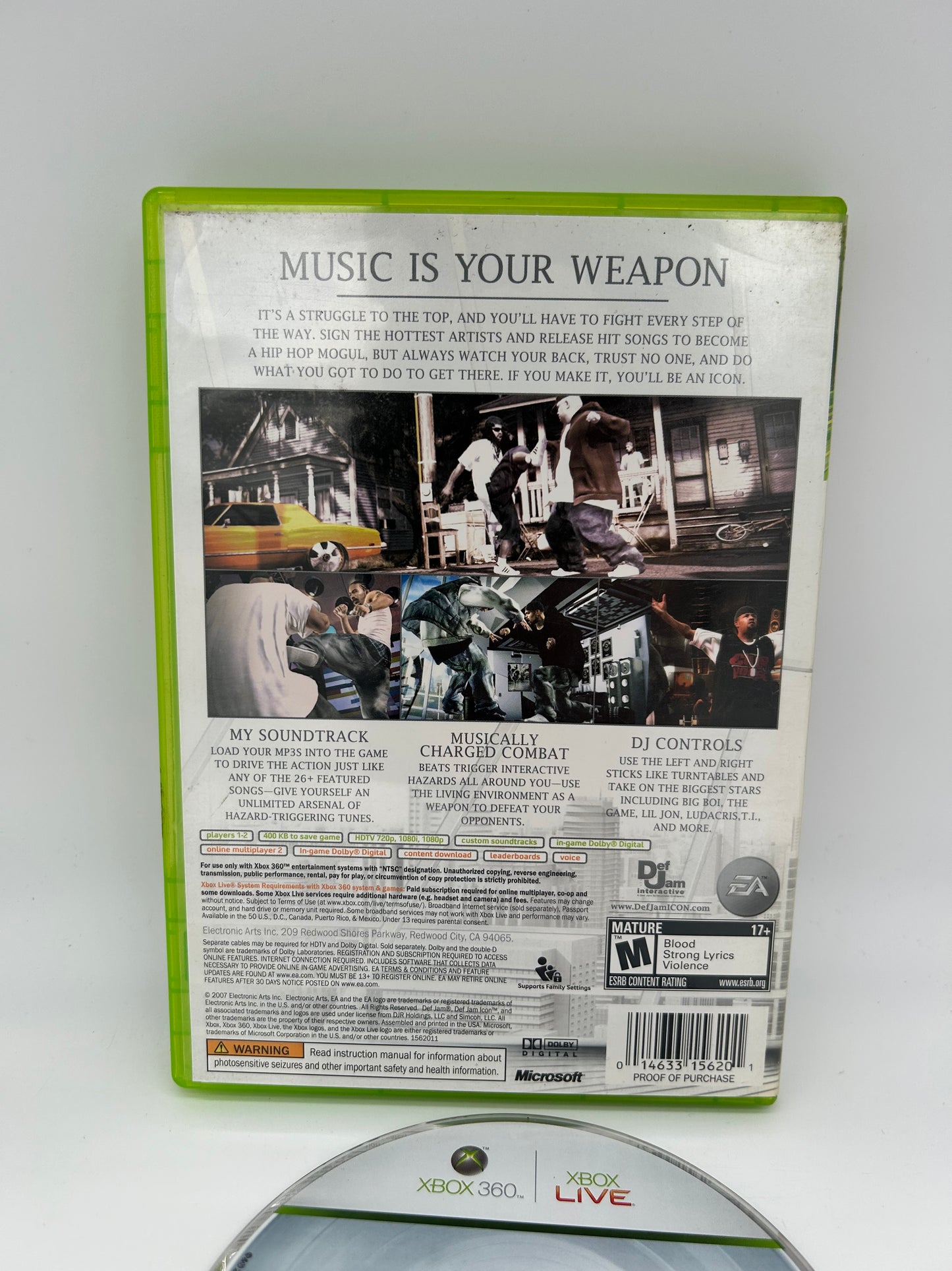 Microsoft XBOX 360 | DEF JAM iCON