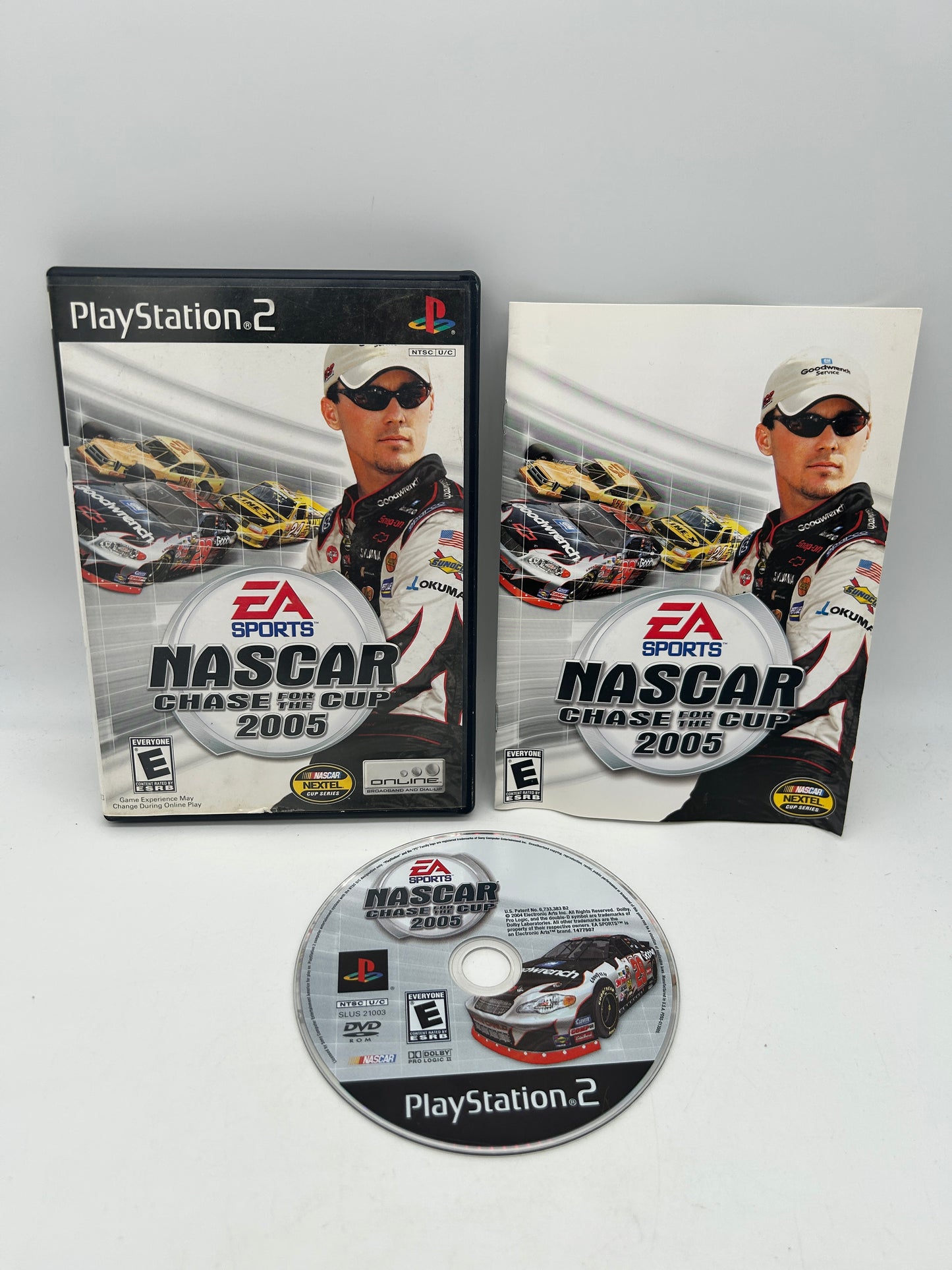 PiXEL-RETRO.COM : SONY PLAYSTATION 2 (PS2) COMPLET CIB BOX MANUAL GAME NTSC NASCAR CHASE FOR THE CUP 2005