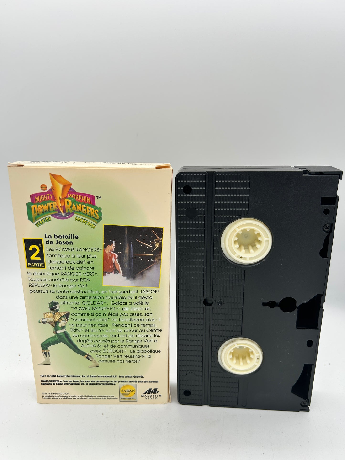 FiLM VHS FRANCAiS | MiGHTY MORPHiN POWER RANGERS LA BATAiLLE DE JASON 2E PARTiE