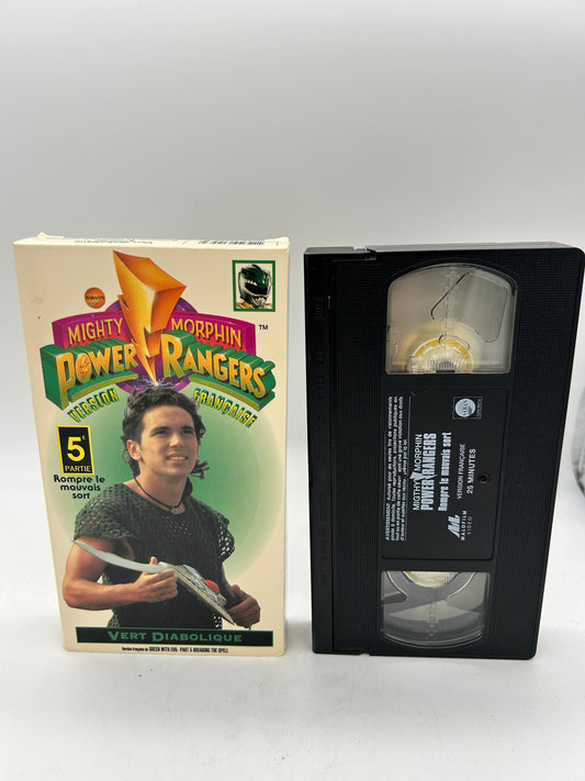 FiLM VHS FRANCAiS | MiGHTY MORPHiN POWER RANGERS ROMPRE LE MAUVAiS SORT 5E PARTiE