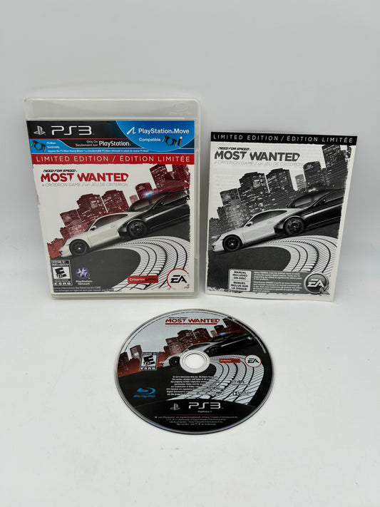 PiXEL-RETRO.COM : SONY PLAYSTATION 3 (PS3) COMPLET CIB BOX MANUAL GAME NTSC NEED FOR SPEED MOST WANTED