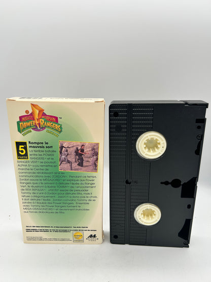 FiLM VHS FRANCAiS | MiGHTY MORPHiN POWER RANGERS ROMPRE LE MAUVAiS SORT 5E PARTiE