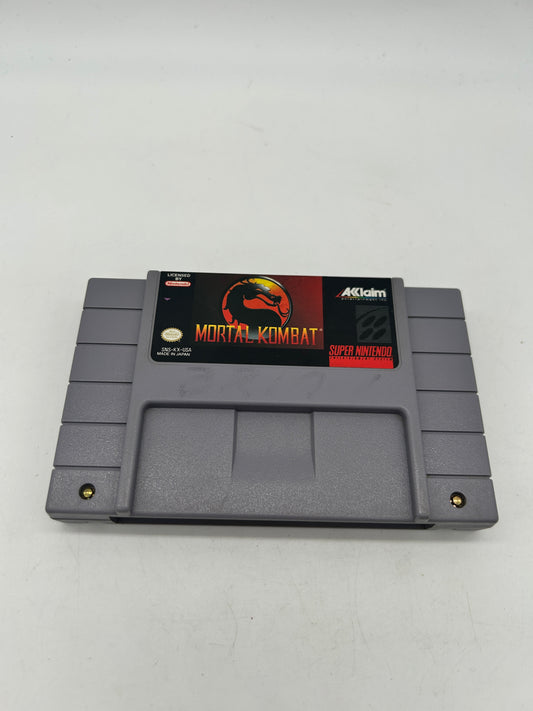 PiXEL-RETRO.COM : SUPER NINTENDO NES (SNES) GAME NTSC MORTAL KOMBAT