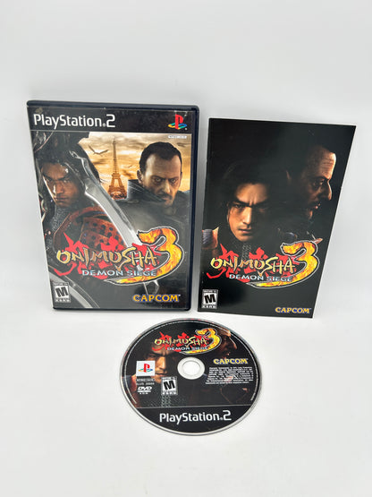 PiXEL-RETRO.COM : SONY PLAYSTATION 2 (PS2) COMPLET CIB BOX MANUAL GAME NTSC ONIMUSHA 3 DEMON SIEGE
