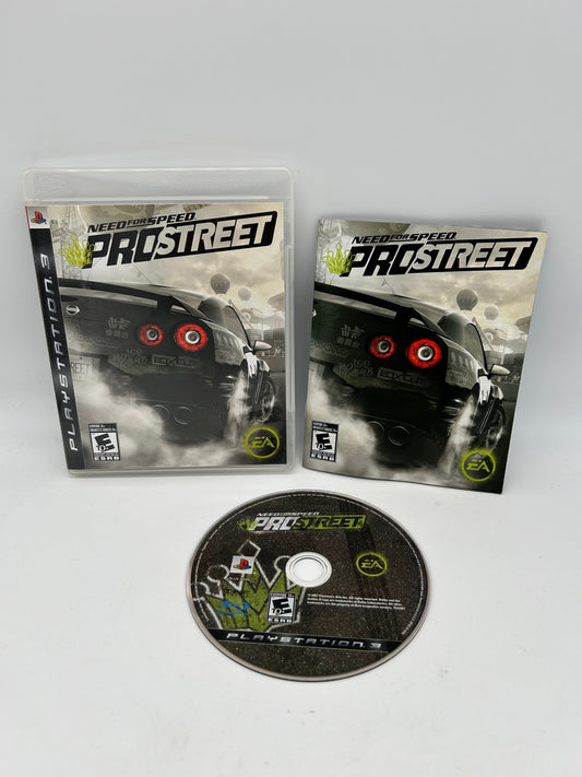 PiXEL-RETRO.COM : SONY PLAYSTATION 3 (PS3) COMPLET CIB BOX MANUAL GAME NTSC NEED FOR SPEED PROSTREET