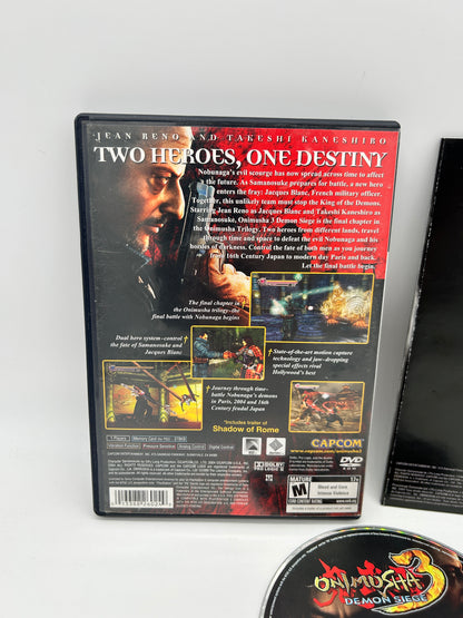SONY PLAYSTATiON 2 [PS2] | ONiMUSHA 3 DEMON SiEGE