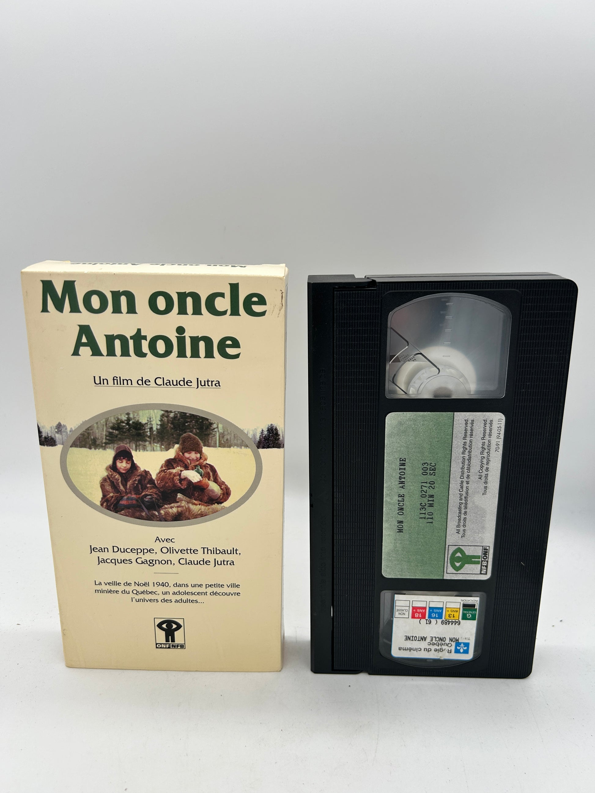 FiLM VHS FRANCAiS | MON ONCLE ANTOiNE