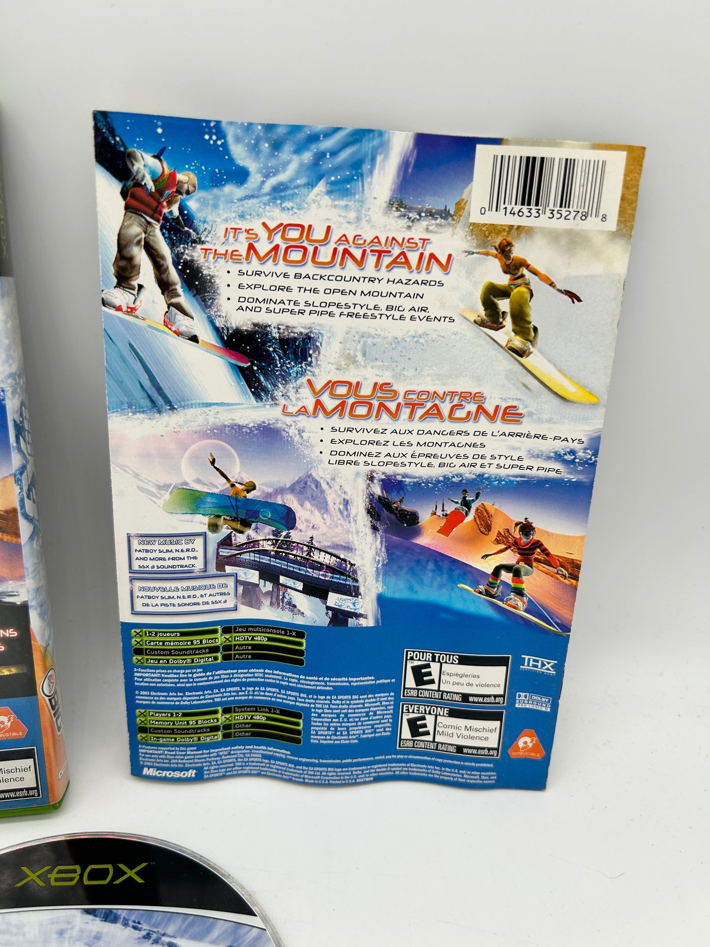 MiCROSOFT XBOX ORiGiNAL | SSX 3