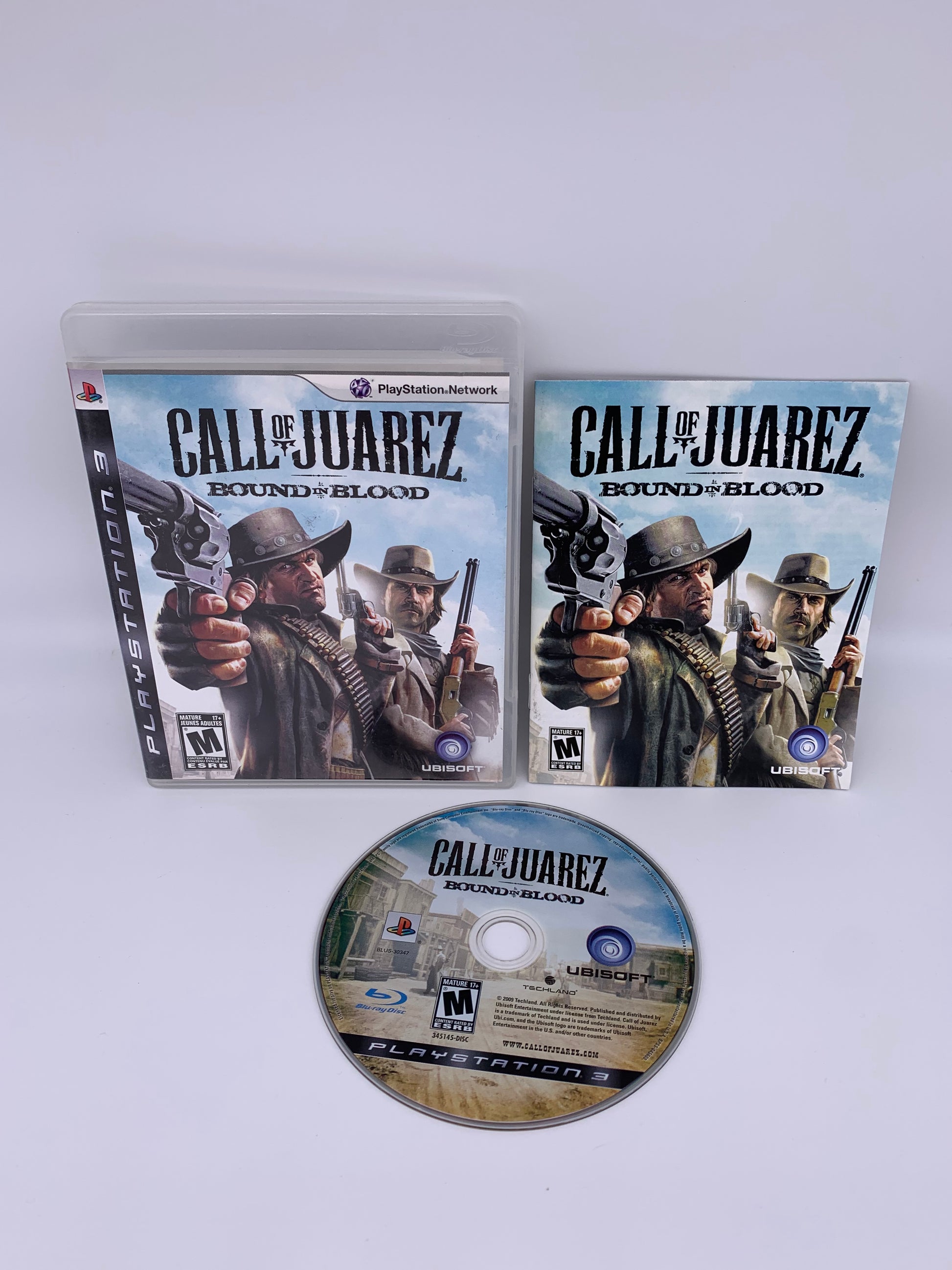 PiXEL-RETRO.COM : SONY PLAYSTATION 3 (PS3) COMPLET CIB BOX MANUAL GAME NTSC CALL OF JUAREZ BOUND IN BLOOD