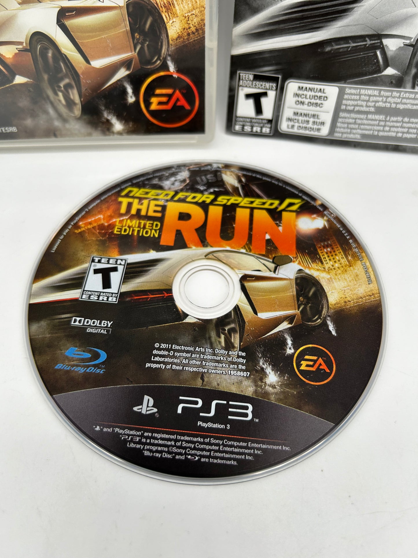 SONY PLAYSTATiON 3 [PS3] | NEED FOR SPEED THE RUN