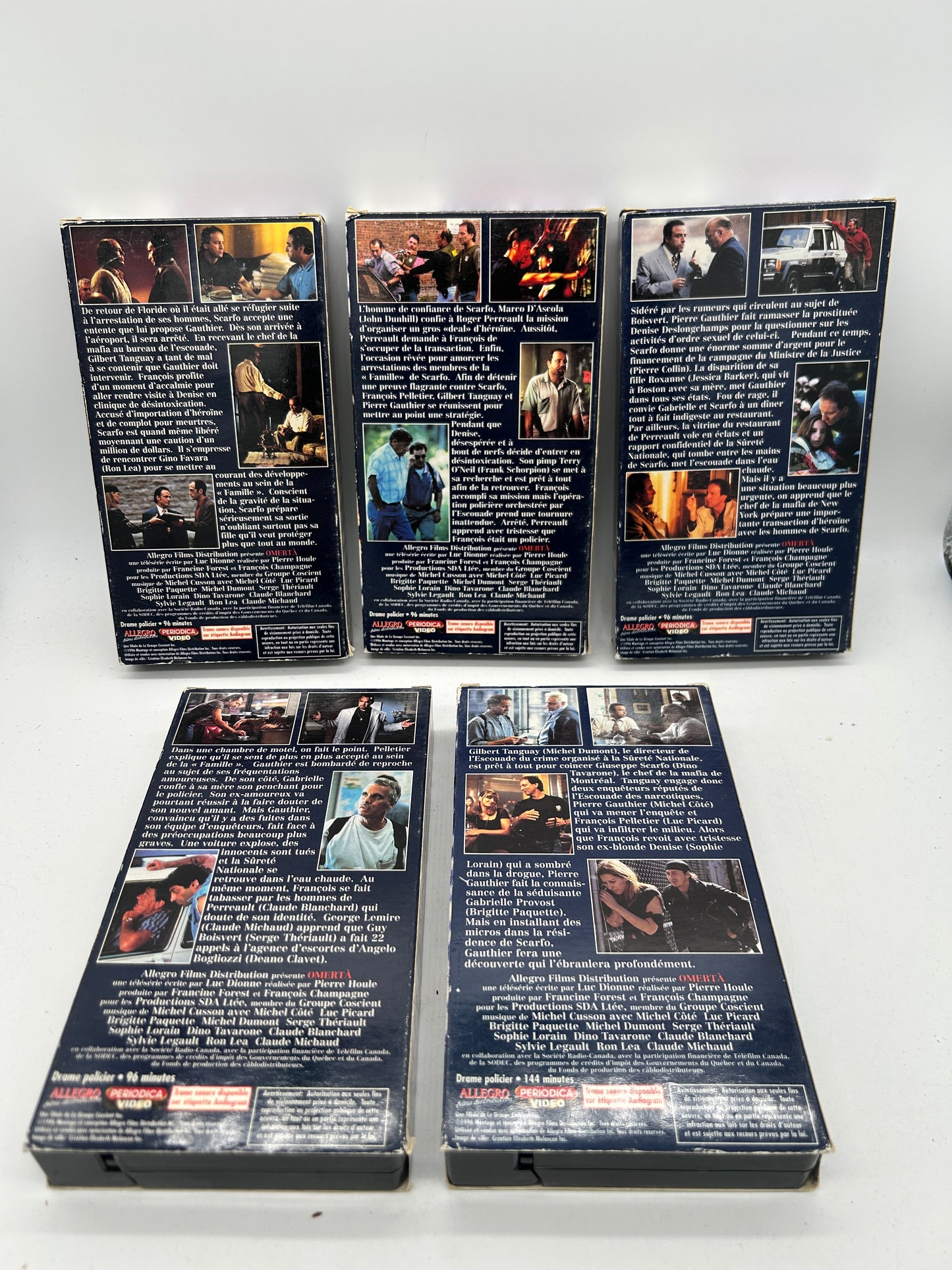 FRENCH VHS SERIES | OMERTA THE LAW OF SILENCE