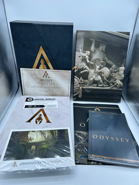 PiXEL-RETRO.COM : BOOKS STRATEGY PLAYER'S GUIDE WALKTHROUGH OFFICIAL ASSASSIN'S CREED ODYSSEY HARDCOVER PRIMA GAMES COLLECTOR'S EDITION