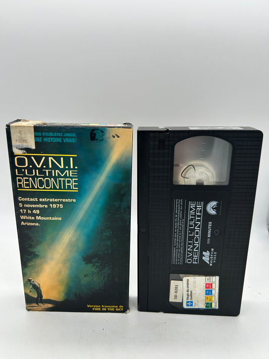 FiLM VHS FRANCAiS | OVNi O.V.N.i. L'ULTiME RENCONTRE