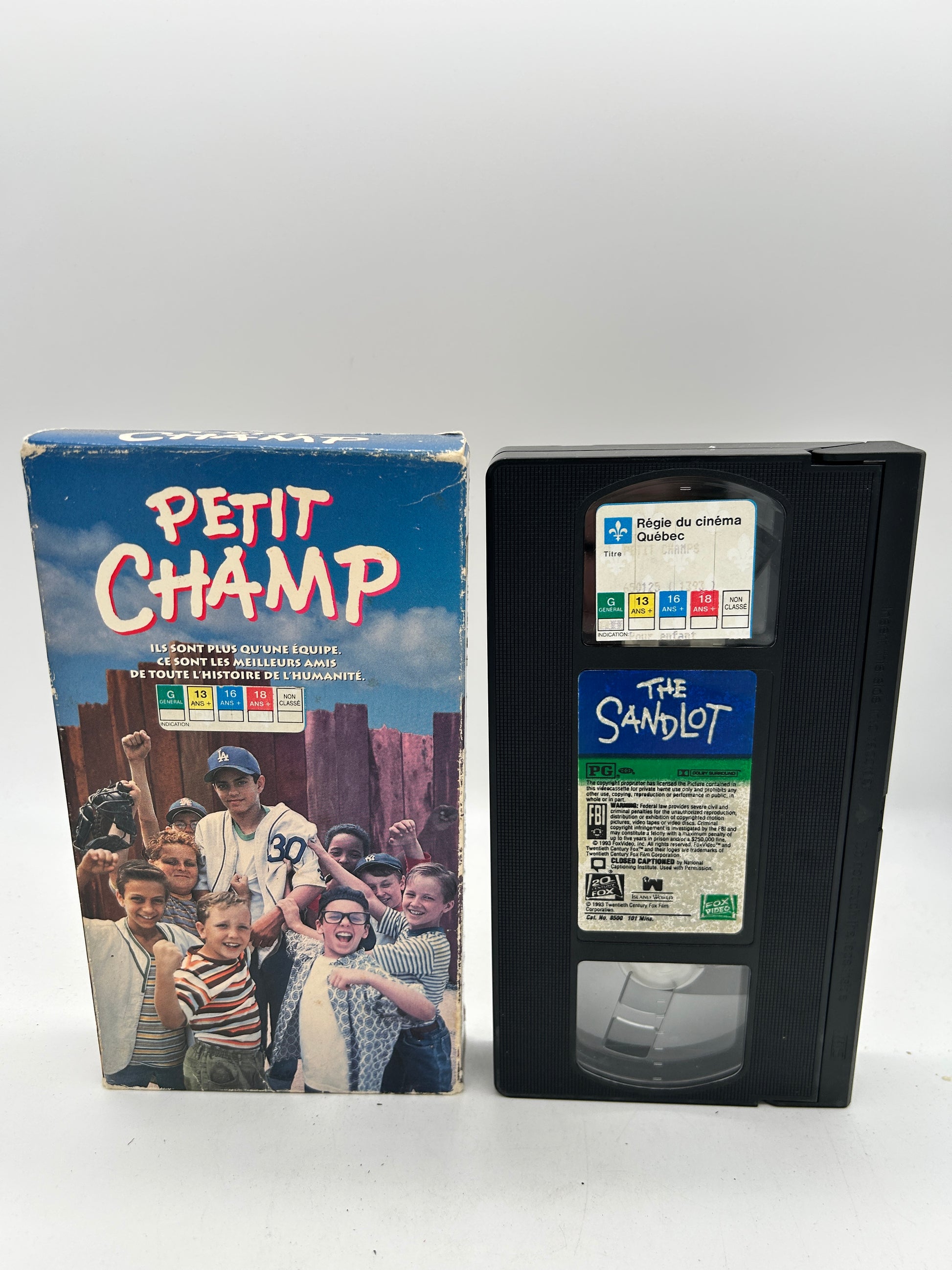 FiLM VHS FRANCAiS | PETiT CHAMP [THE SANDLOT]